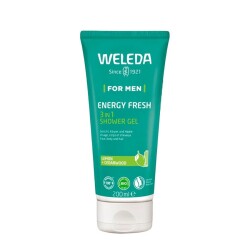 Weleda Gel Douche Energy Fresh 3en1 pour Homme 200ML
