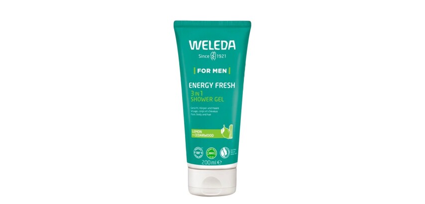 Weleda Energy Fresh 3-in-1 Shower Gel for Men 200ML