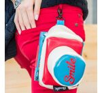 Smile I’m Casual Mod Style - Funda protectora para cámara réflex (DSLR), multicolor, compatible con objetivos de hasta 55 mm y 9 cm de largo