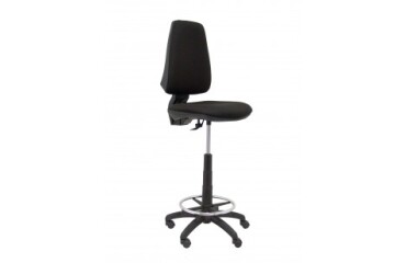 Taburete alto Elche CP bali negro
