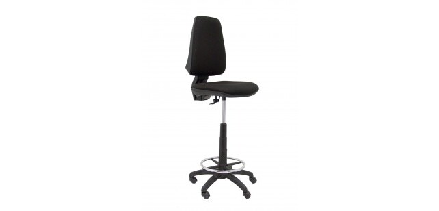 Taburete alto Elche CP bali negro