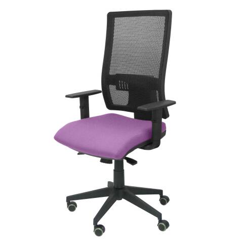 Silla Horna bali negro sin cabecero - Lila