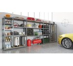 Rayonnage MODULO - Module 5 étagères - 16 plateaux