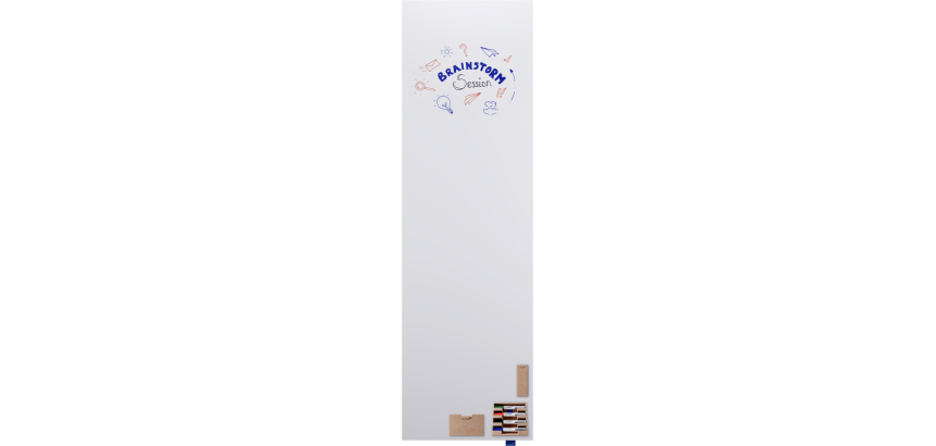 Tableau blanc émaillé XL WALL-UP 200x60cm - Legamaster