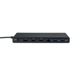 Replicador de puertos Kensington SD4842P con USB-C® de 10 Gbps con tres salidas de vídeo y 100 W PD