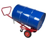 Diable porte-fût  avec béquille 350 kg 750 x 500 x 1290 mm roue caoutchouc