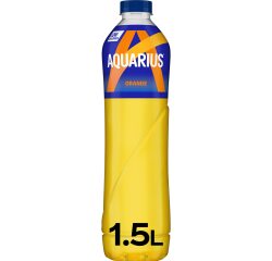 Botella 1,5 l Refresco Aquarius Naranja- Pack de 6 botellas