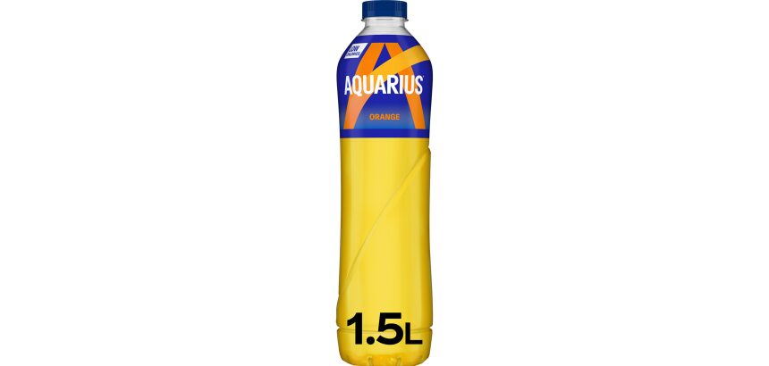 Botella 1,5 l Refresco Aquarius Naranja- Pack de 6 botellas