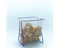 Support sac poubelle 1000 litres sans roulettes