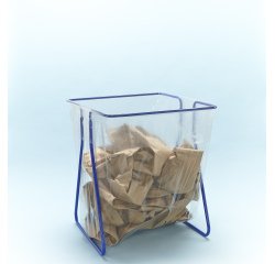 Support sac poubelle 1000 litres sans roulettes