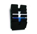 Trieur mural 6 cases Flexiplus Durable A4 paysage noir