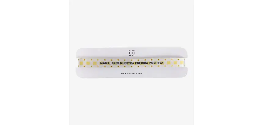 Pulsera de tela "Mamá, eres nuestra energía positiva"