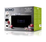 DOMO DO9252I Sorbetière avec compresseur 'Ice Cream Genius' - 1,5 L