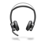 Auricular inalámbrico bluetooth HP Poly Voyager Focus 2 UC-M USB-A - Biaural - Certificado Teams