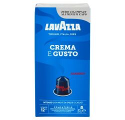 Cápsulas de café Lavazza Crema e Gusto Clásico - Paquete de 10 unidades