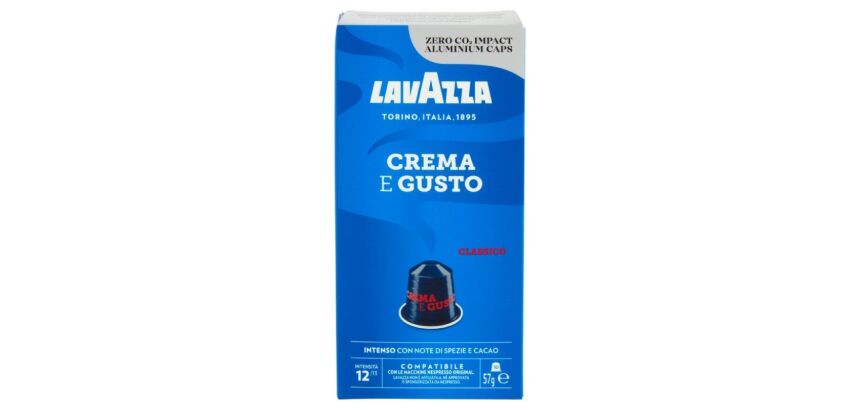 Cápsulas de café Lavazza Crema e Gusto Clásico - Paquete de 10 unidades