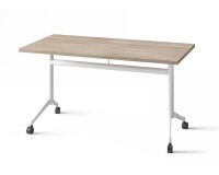 Table rabattable POLLY L.140 x P.70 cm Plateau Orme