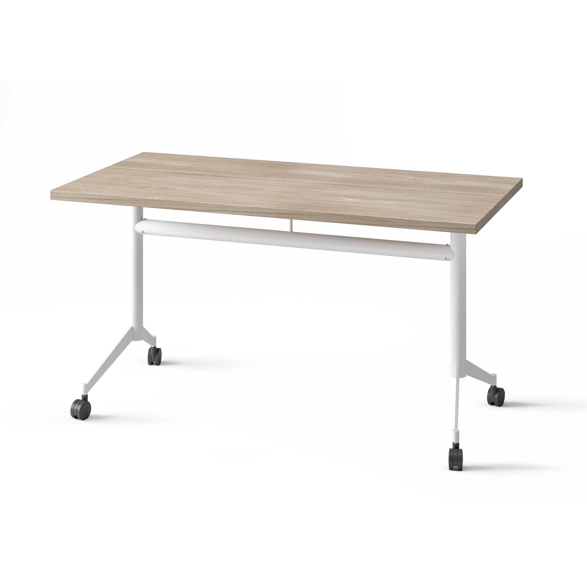 Table rabattable POLLY L.140 x P.70 cm Plateau Orme