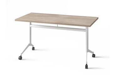 Table rabattable POLLY L.140 x P.70 cm Plateau Orme