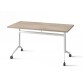 Table rabattable POLLY L.140 x P.70 cm Plateau Orme