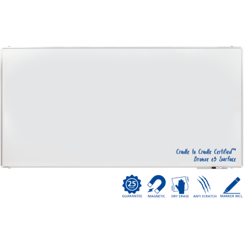 Tableau blanc émaillé PREMIUM PLUS 120x240cm - Legamaster