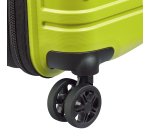 Delsey Lutece - Valise extensible 4 doubles roues - 55 cm citron vert