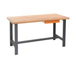 Etabli d'Atelier 2M Fischer Darex –Plateau bois