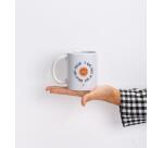 Taza "Y que pase lo que tenga que pasar" 350ml, cerámica 
