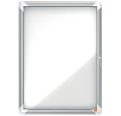 Vitrina NOBO Premium Plus de exterior fondo magnético 4 x A4 hojas