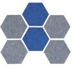 Tablero Hexagonal PET autoadhesivo 10mm (6 unid)