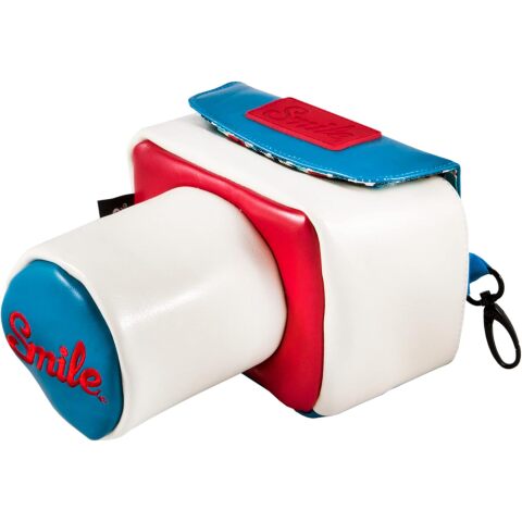 Smile I’m Casual Mod Style - Funda protectora para cámara réflex (DSLR), multicolor, compatible con objetivos de hasta 55 mm y 9 cm de largo