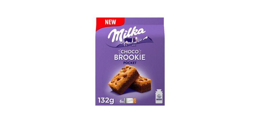 Galletas Milka Choco Brookie Pocket 132 g