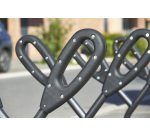 Poteau range 2 vélos papillon