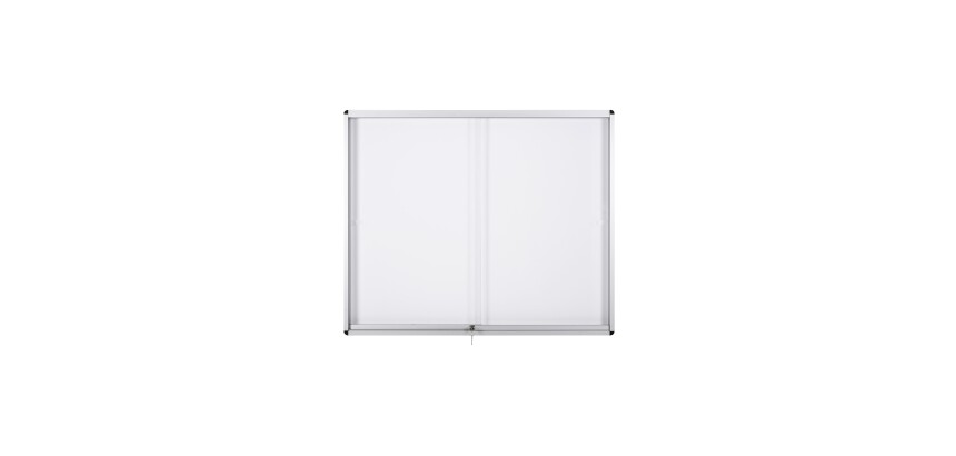 Vitrina interior magnetica puertas correderas vidrio securit 27A4