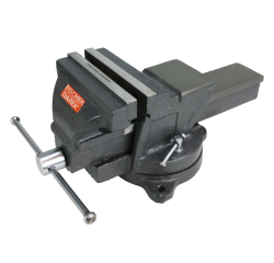 Étau en fonte 125 mm avec enclume et base tournante 360° Fischer Darex