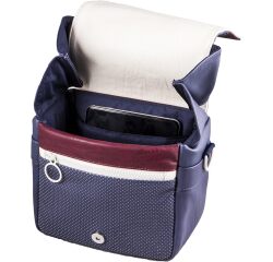 SMILE - Bolsa para fotografía Messenger Urban Nomad Wind tamaño S Azul oscuro