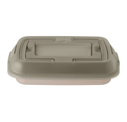 BergHOFF Plat à gâteau avec couvercle et trancheur 38,50x29cm