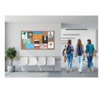 Tablero de anuncios de corcho de formato panorámico Nobo Impression Pro de 890x500 mm