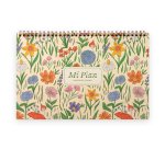 UO Organizador semanal Flores, tamaño 28x18 cm, 60 páginas