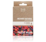 Incienso Natural Frutos Rojos 15 Conos SYS Aromas