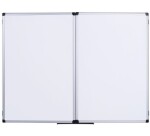 Pizarra Maya Triptica Esmaltada Magnetica (240x90) 120X90 Cerrada