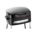 FRITEL BBQ 3278 Barbecue électrique avec couvercle et roulettes