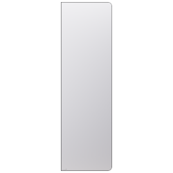Tableau blanc émaillé XL WALL-UP 200x60cm - Coin droit arrondi - Legamaster