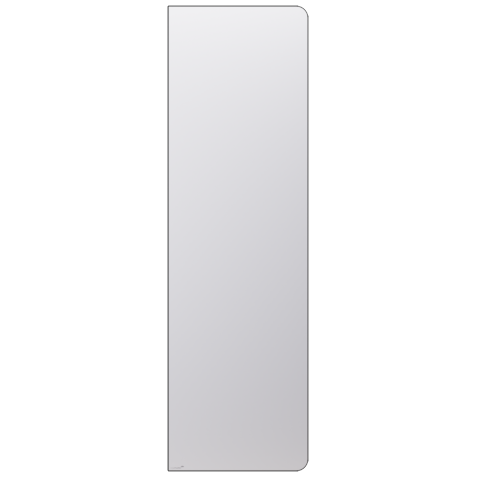 Tableau blanc émaillé XL WALL-UP 200x60cm - Coin droit arrondi - Legamaster