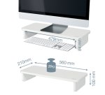 Soporte de monitor Leitz Ergo