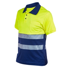 POLO MANGA CORTA BICOLOR BULNES