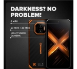 Hammer Energy X2 5G 6" VoLTE 6+(8)+128GB Black-Orange Smartphone rugerizado