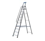 Escabeau Professionnel Aluminium PRO fonte 60/110 (+ main courante)
