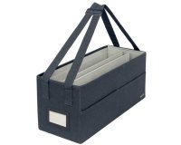 Bolsa de trabajo para Hot Desking de tela, gris