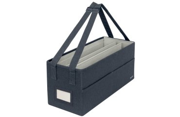 Bolsa de trabajo para Hot Desking de tela, gris